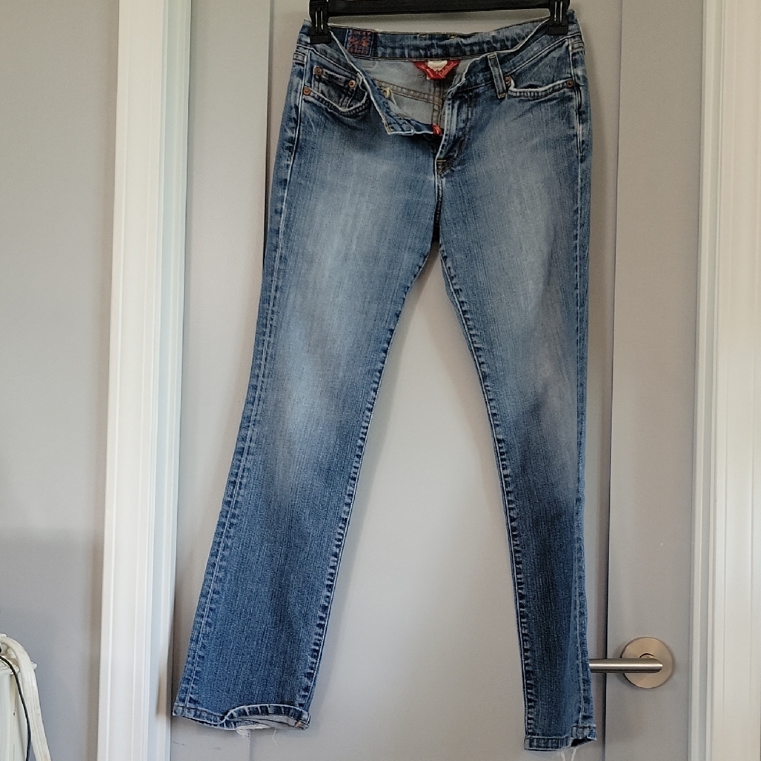 Lucky Brand Denim Blue Straight Leg Jeans Lucky Brand Denim Blue Straight Leg Jeans